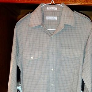 Vintage Christian Dior button up long sleeve